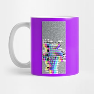 Rainbow Static Creature- Anxiety Posse Collection Mug